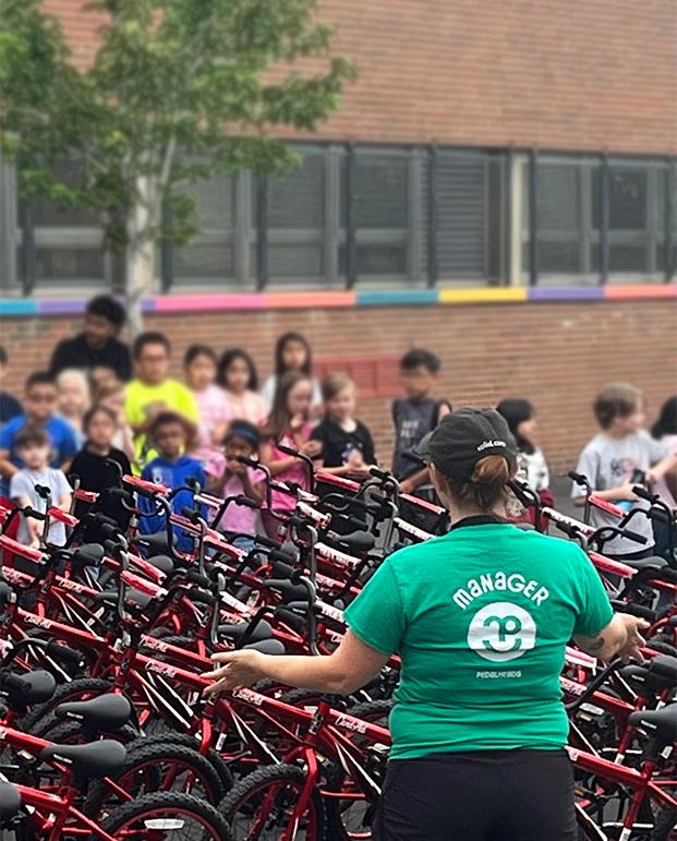pedalheads donating bikes to Pedalheads+ families